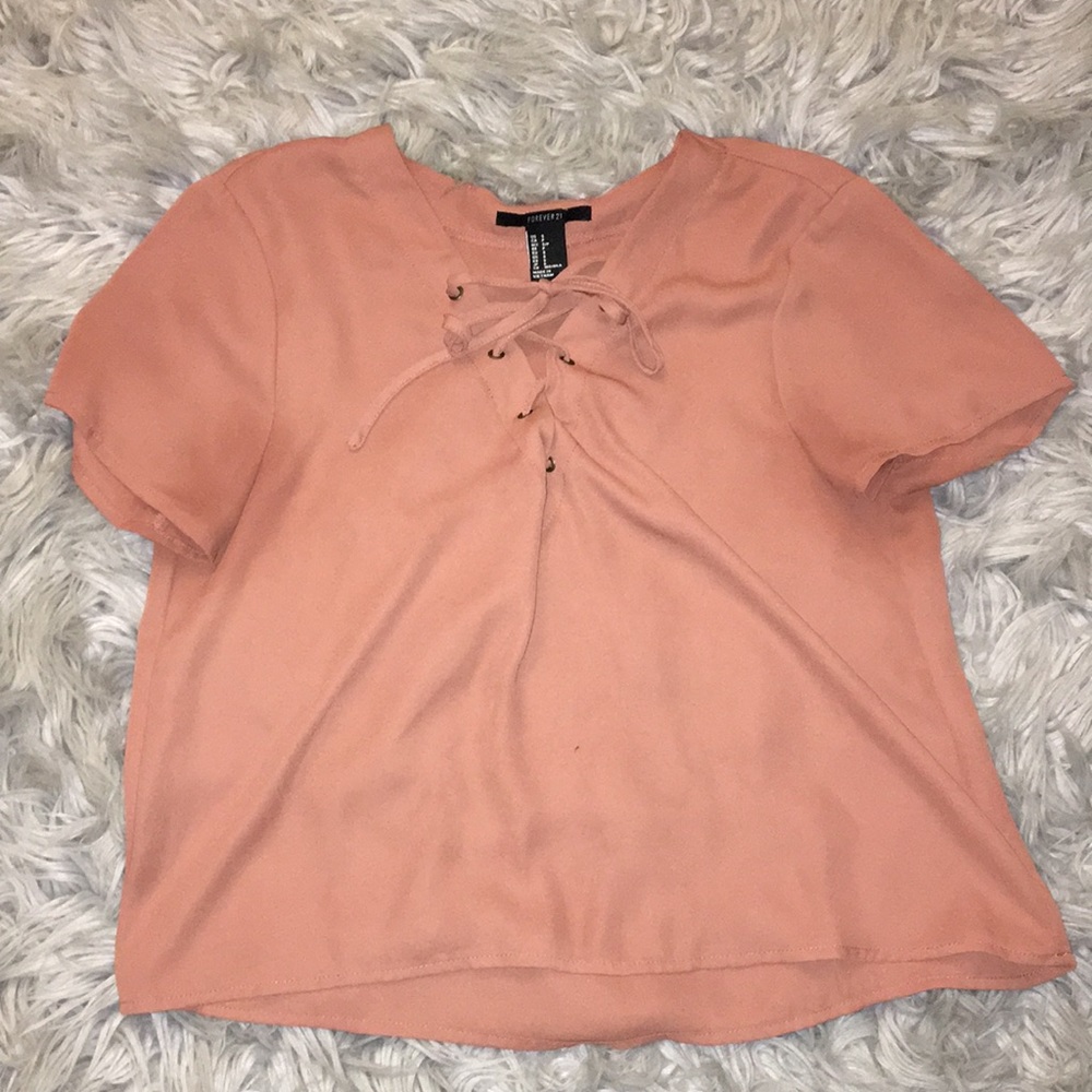 Cropped Forever 21 Shirt